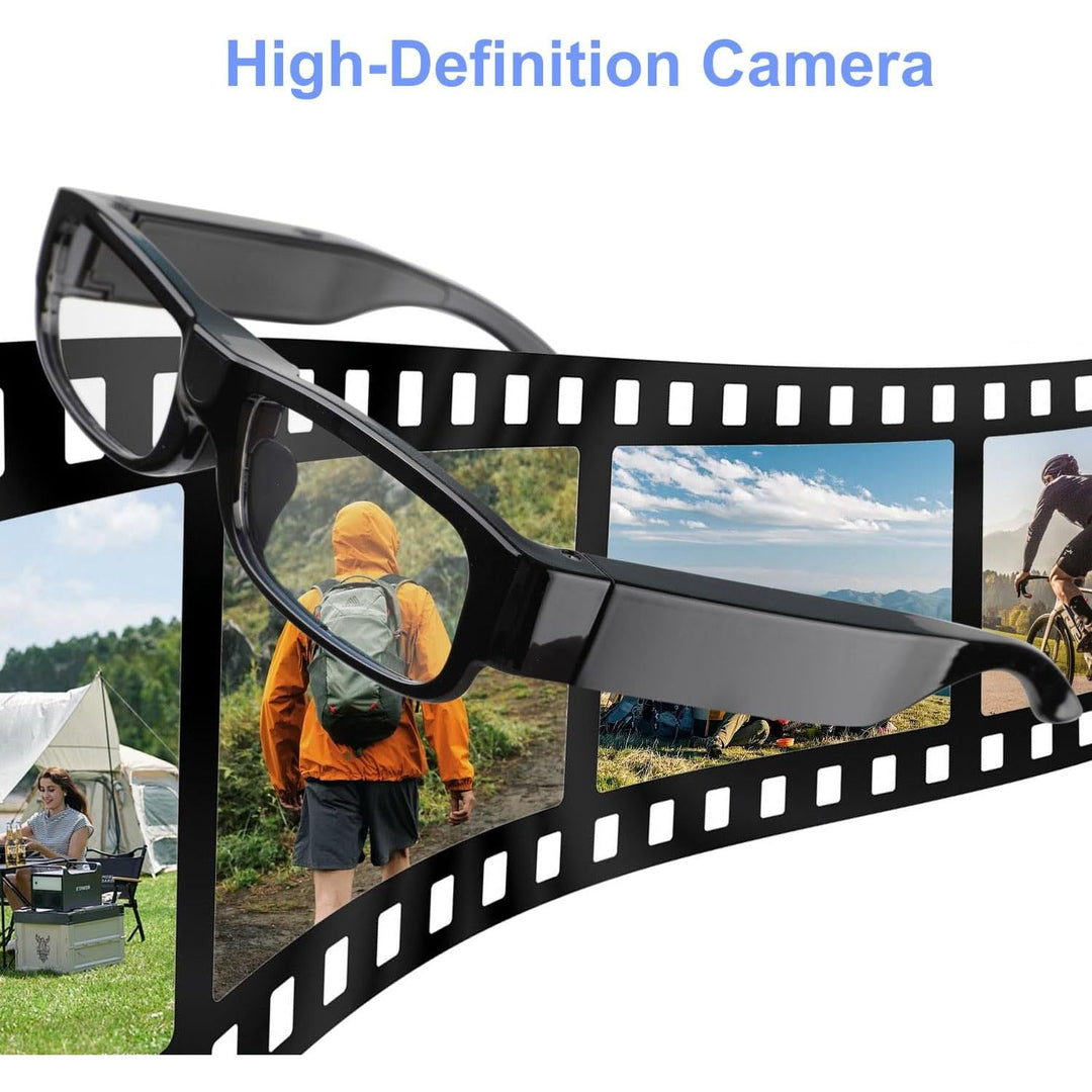 CamGlasses 2K: Smart, Wearable, No App, 64G SD