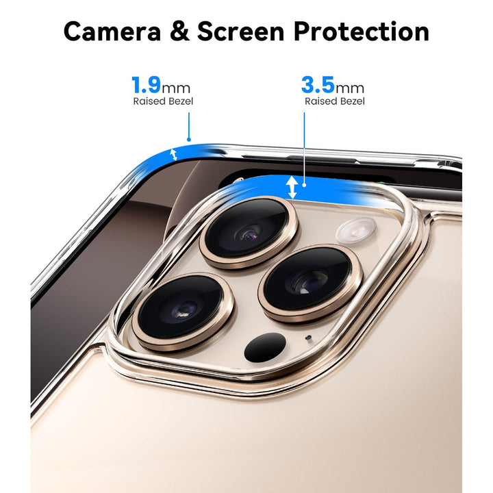 Mkeke Shield: Clear Military-Grade Case for iPhone 17