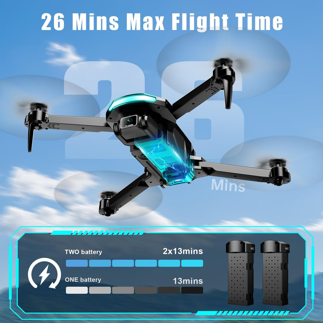 SkySnap Mini Drone: HD, Foldable, Fun for All!