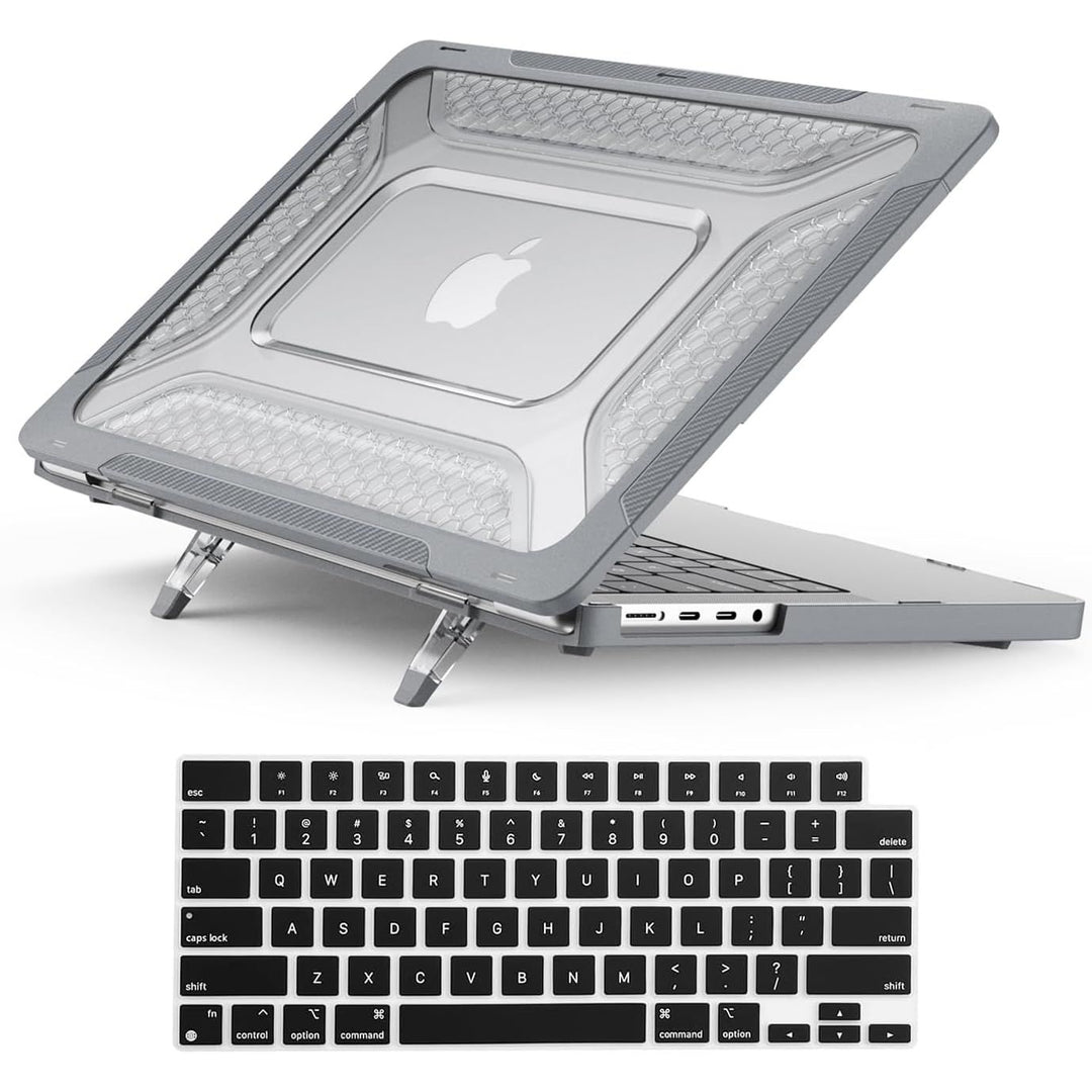 SpaceGrey MacAir 13in Case + Keyboard Cover