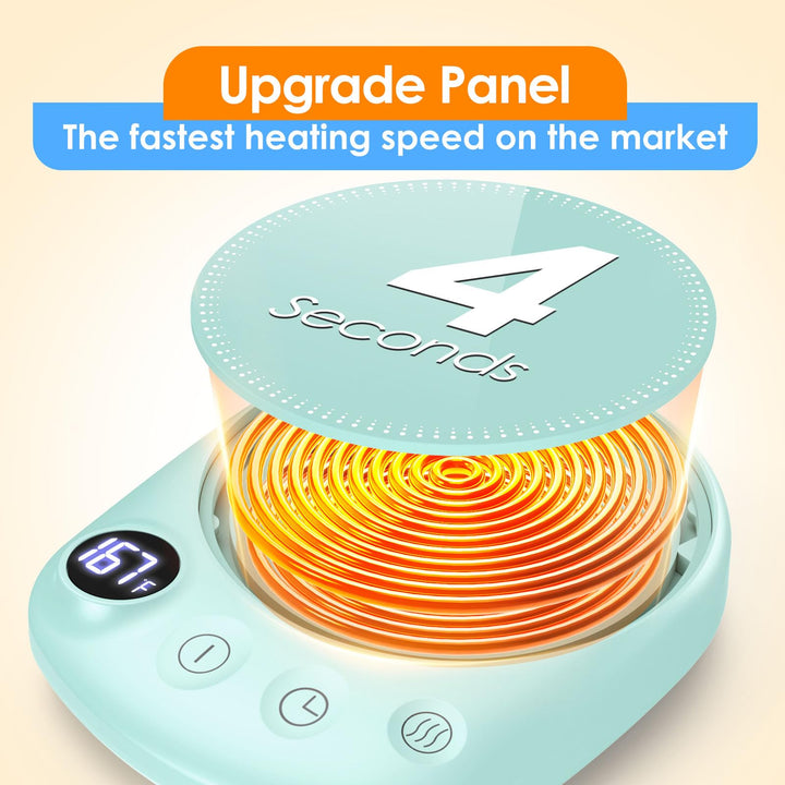 SmartHeat Mug Warmer: Fast, Safe & Versatile