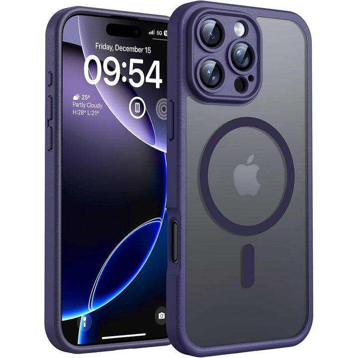 MagSafeGuard: Light Purple Matte iPhone 17 ProMax Case