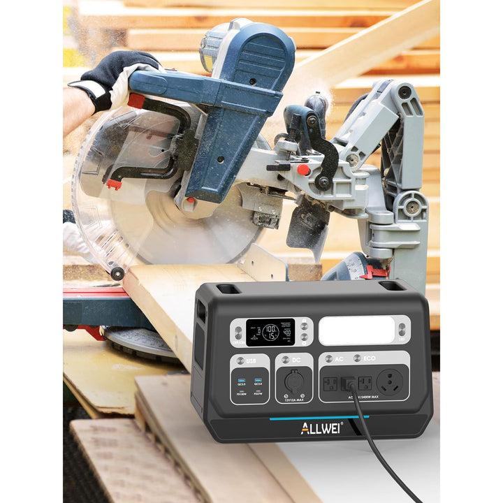 ALLWEI Solar Generator 280Wh