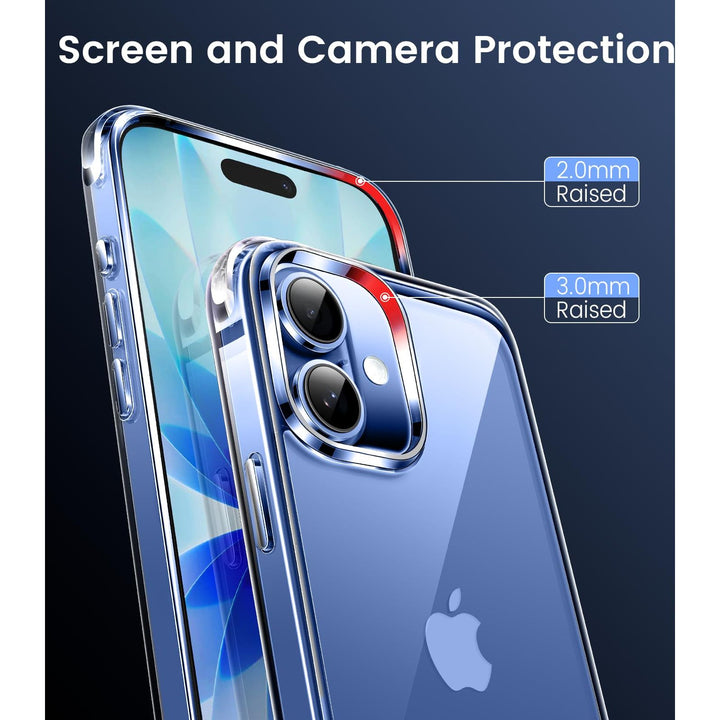 Mkeke Shield: Clear Military-Grade Case for iPhone 17