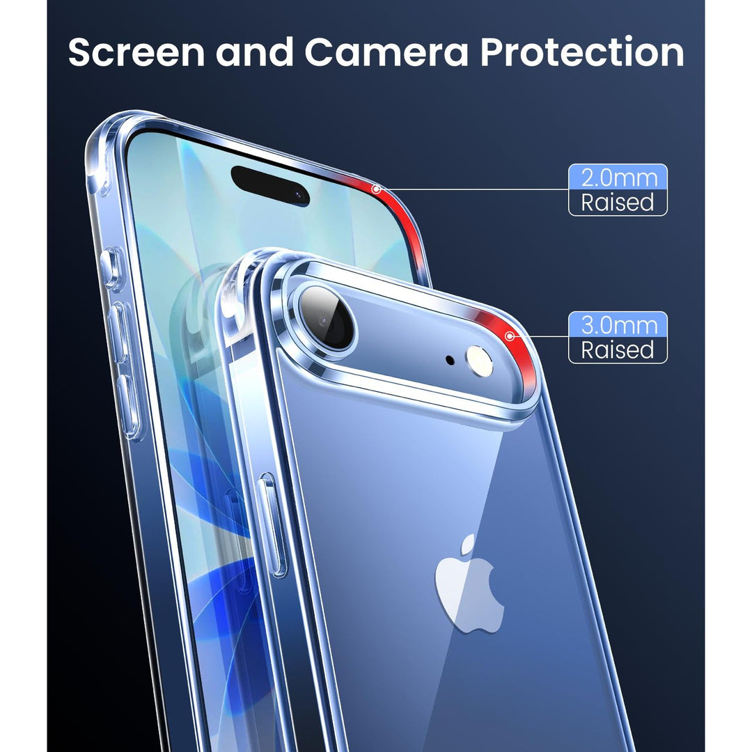 Mkeke Shield: Clear Military-Grade Case for iPhone 17