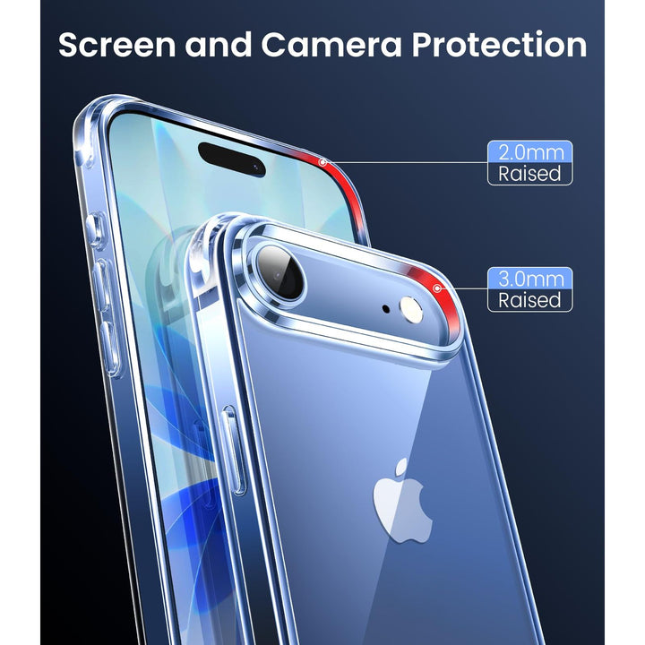 Mkeke Shield: Clear Military-Grade Case for iPhone 17