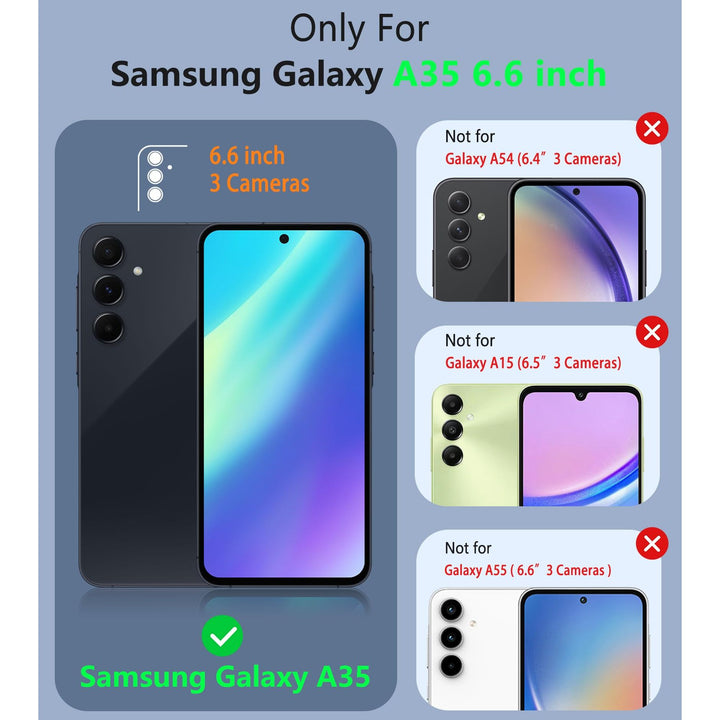 FNTCASE for Samsung Galaxy A14 5G Case: Dual Layer Protective Heavy Duty Cell Phone Cover Shockproof Rugged with Non Slip Textured Back - Military Protection Bumper Tough - 2023, 6.6inch (Matte Black) - DOKUTRONIX