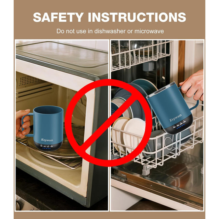 HeatMug Pro: Smart Self-Heating Coffee Cup