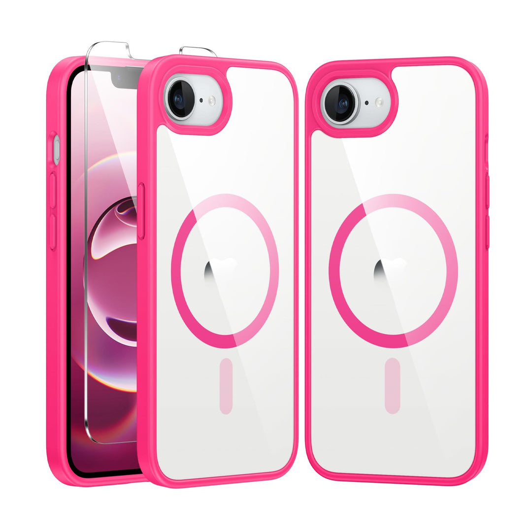 MaxGuard ClearShield: Magnetic Anti-Yellow iPhone Case