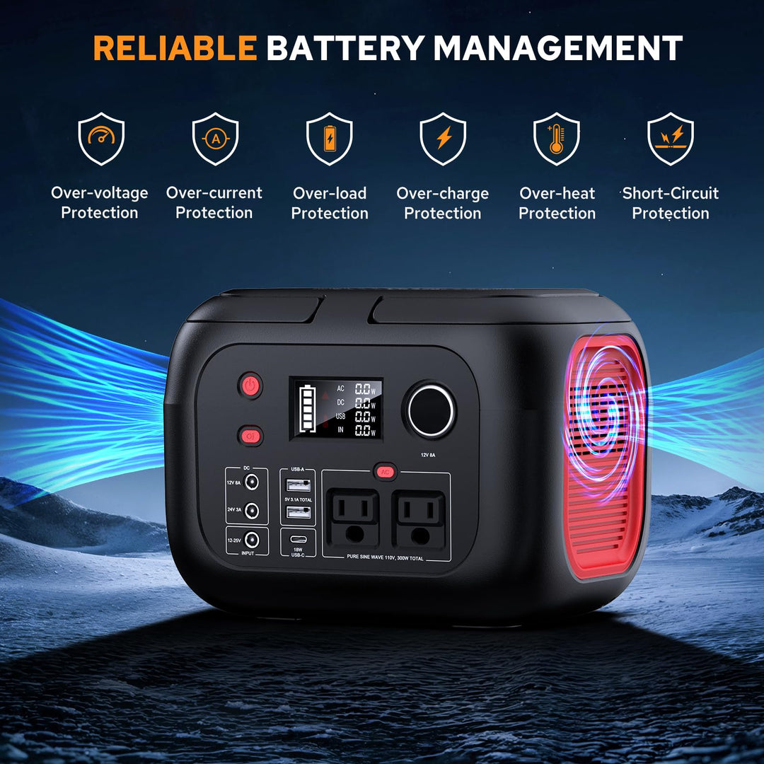 “SolarGo 97: Portable Power Hub for Adventure”