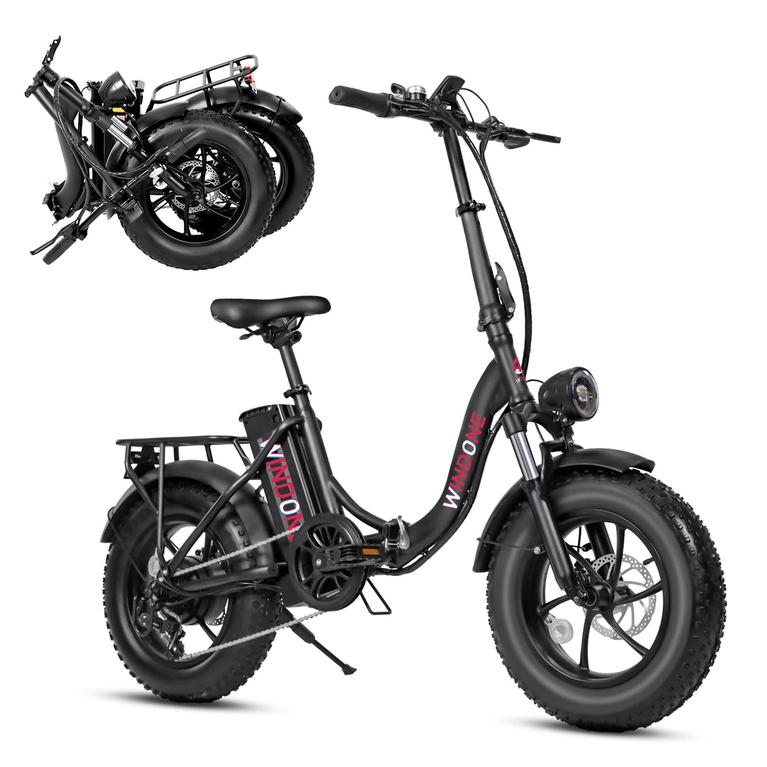 S16/K2 Electric Bike for Adults, Max 22/28MPH Speed & 50 Miles Range (PAS), 750W Peak Motor Ebike with 48V/13Ah Removable Battery, 4.0 Fat Tire and Shock Absorber, UL Certified - DOKUTRONIX