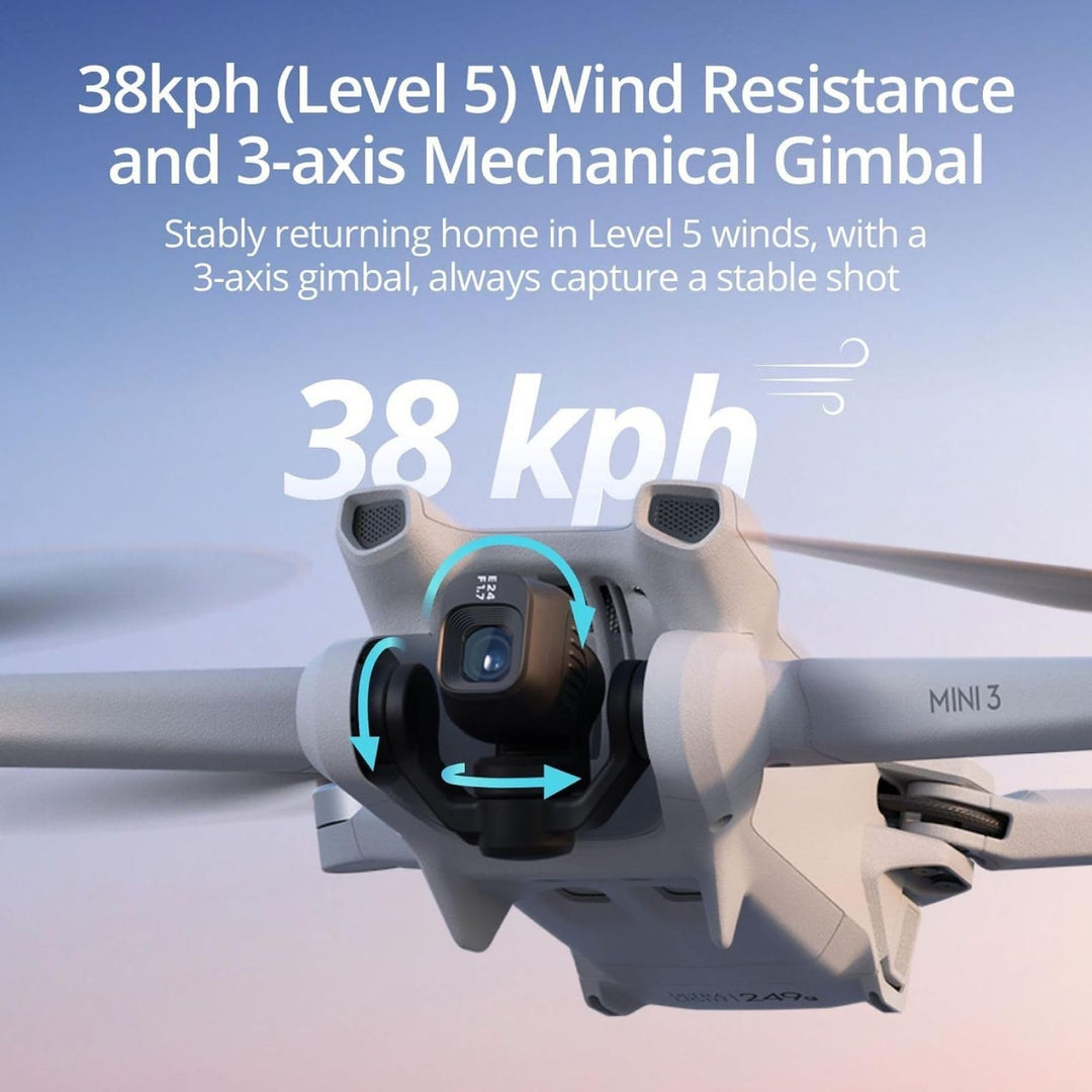 DJI Mini 3 Pro: 4K Gimbal Drone with GPS & 38-min Flight
