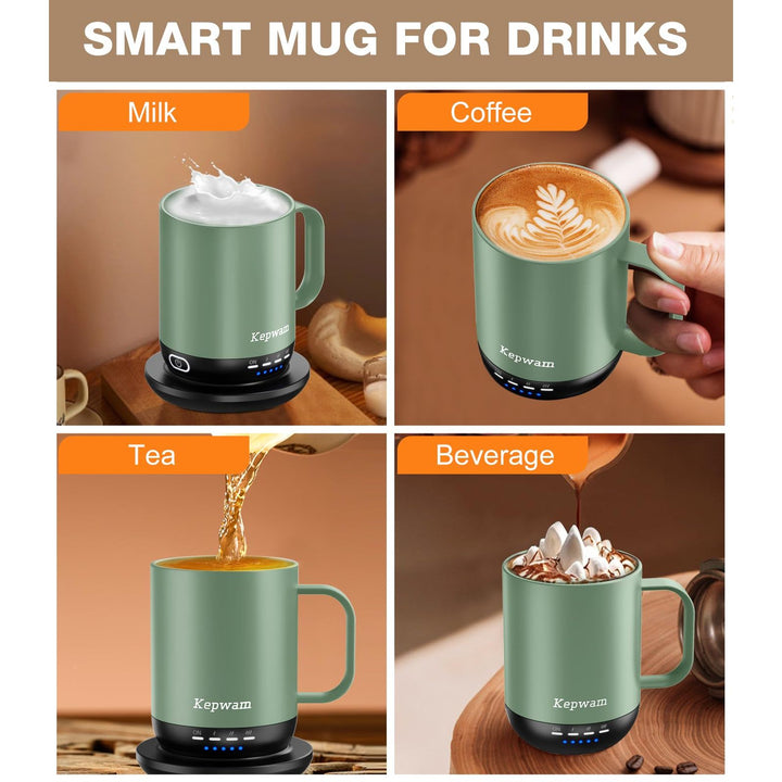 HeatMug Pro: Smart Self-Heating Coffee Cup