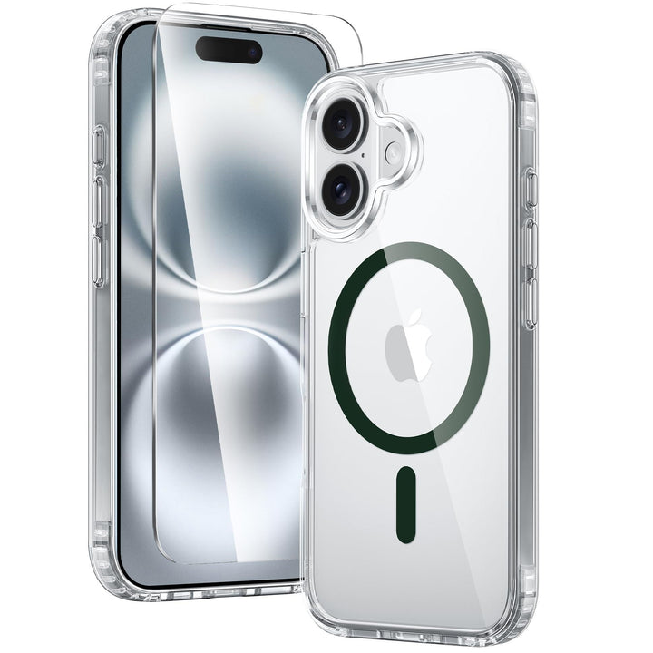 MaxGuard ClearShield: Magnetic Anti-Yellow iPhone Case