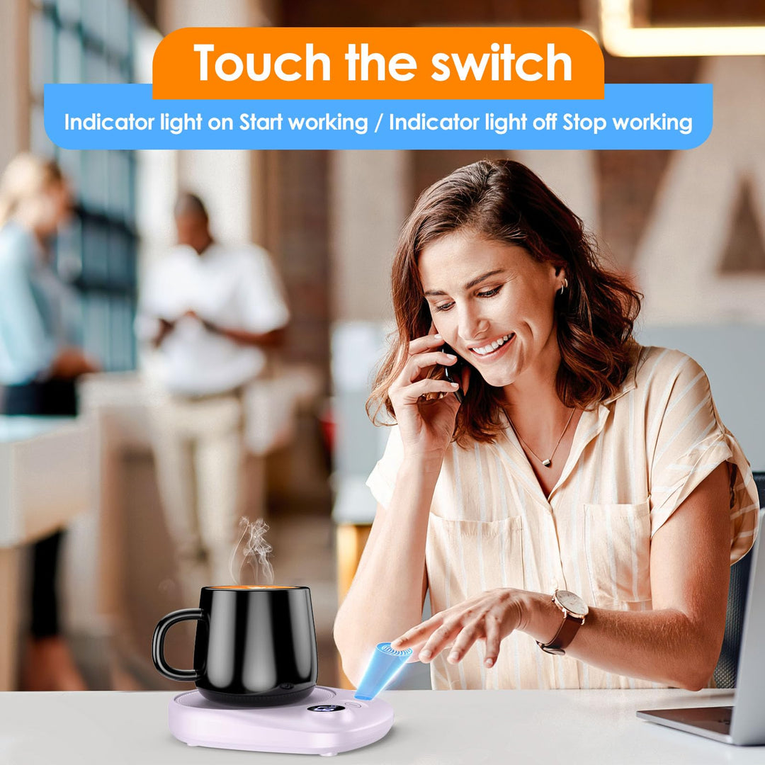 SmartHeat Mug Warmer: Fast, Safe & Versatile