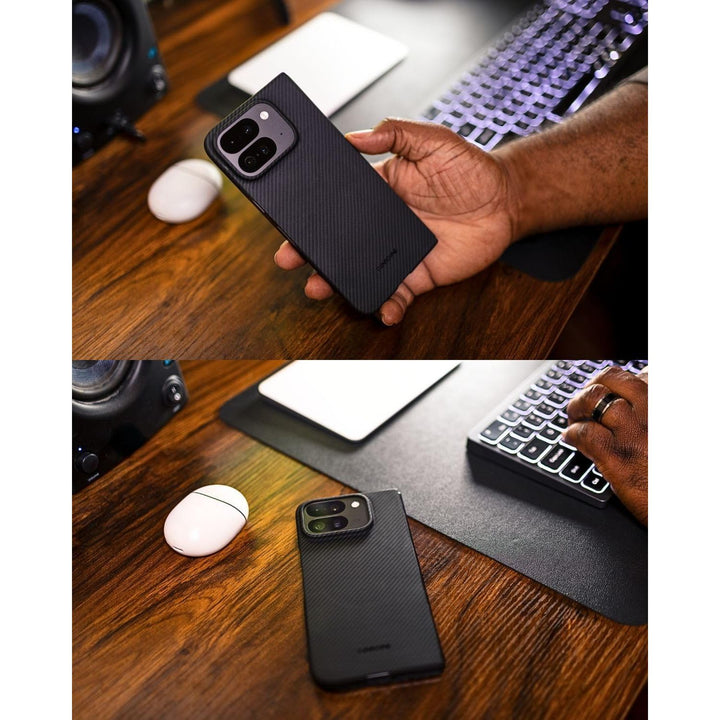 ThinBorne Pixel 10 Pro Fold Case - Ultra Thin Black - DOKUTRONIX