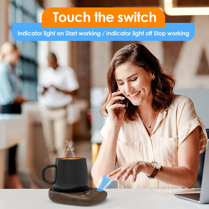 SmartHeat Mug Warmer: Fast, Safe & Versatile