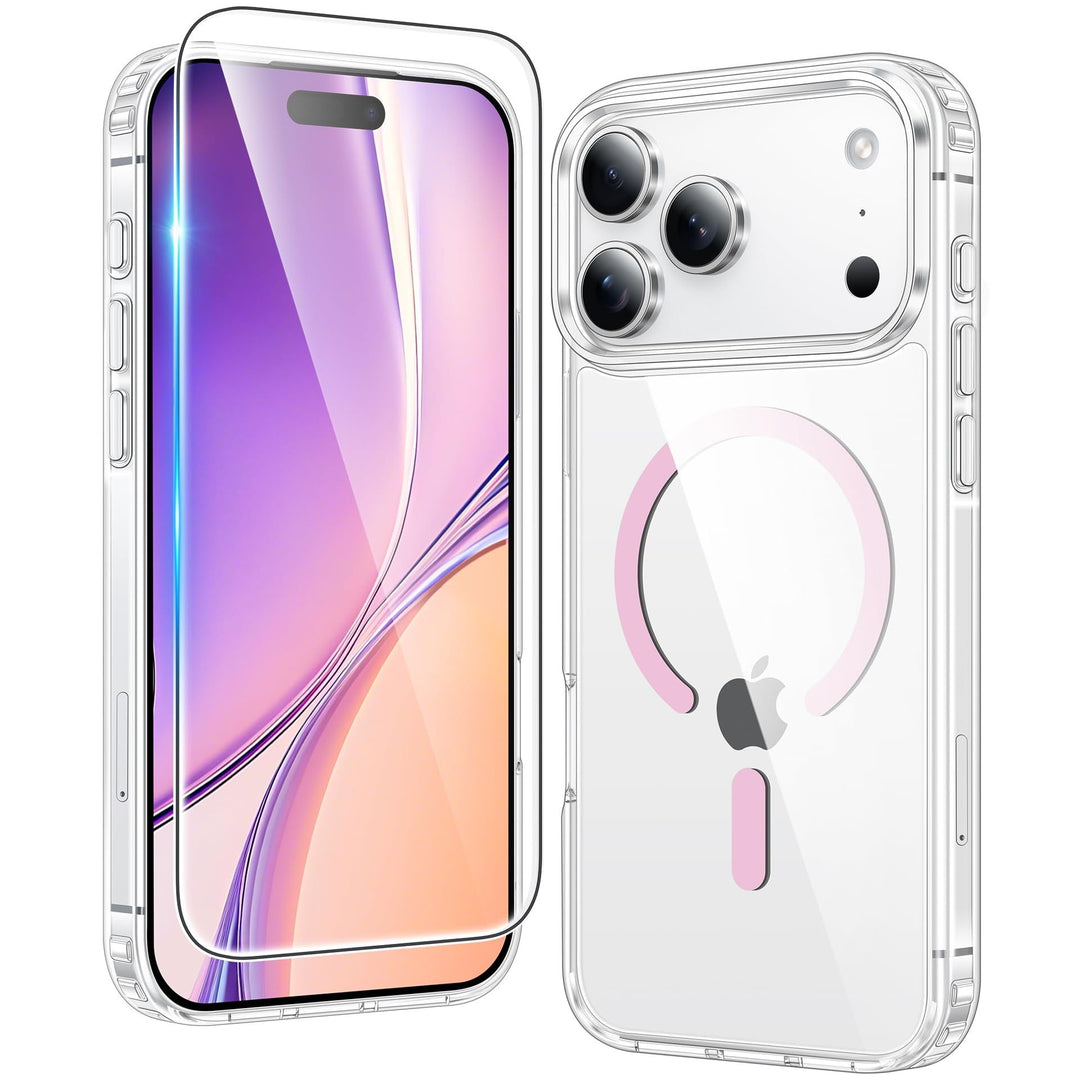 MaxGuard ClearShield: Magnetic Anti-Yellow iPhone Case
