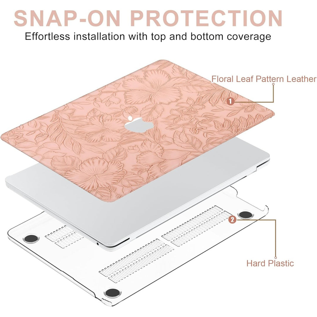 Floral Elegance MacBook Air 13.6 Case & Cover