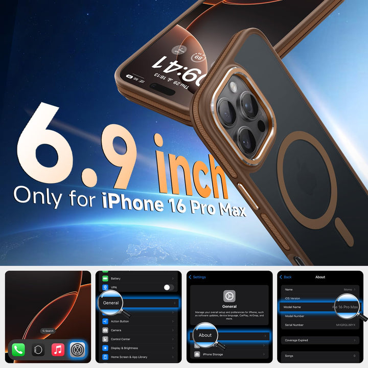 MagneFlex 3-in-1 iPhone 17 Pro Max Case - Red