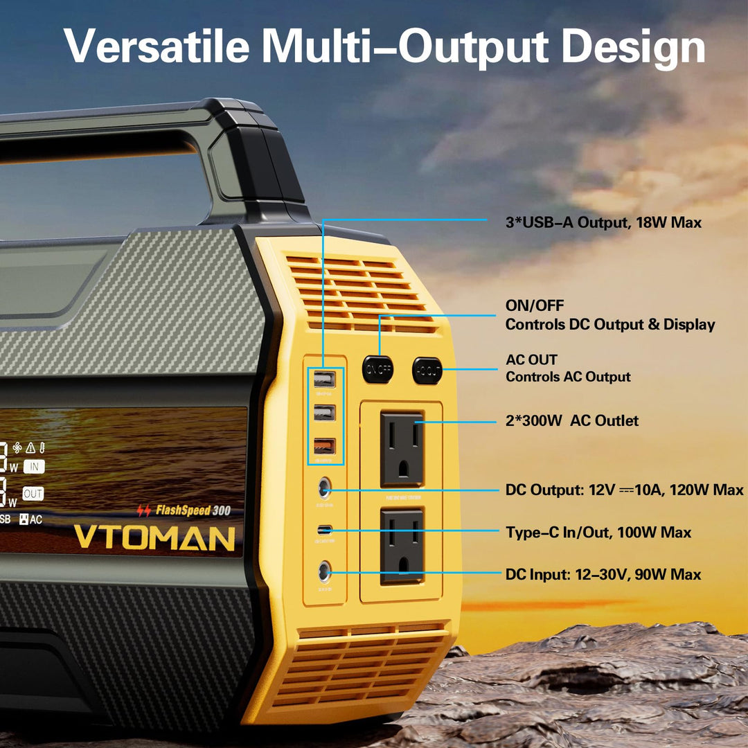 VTOMAN FlashSpeed 1000 Power Hub