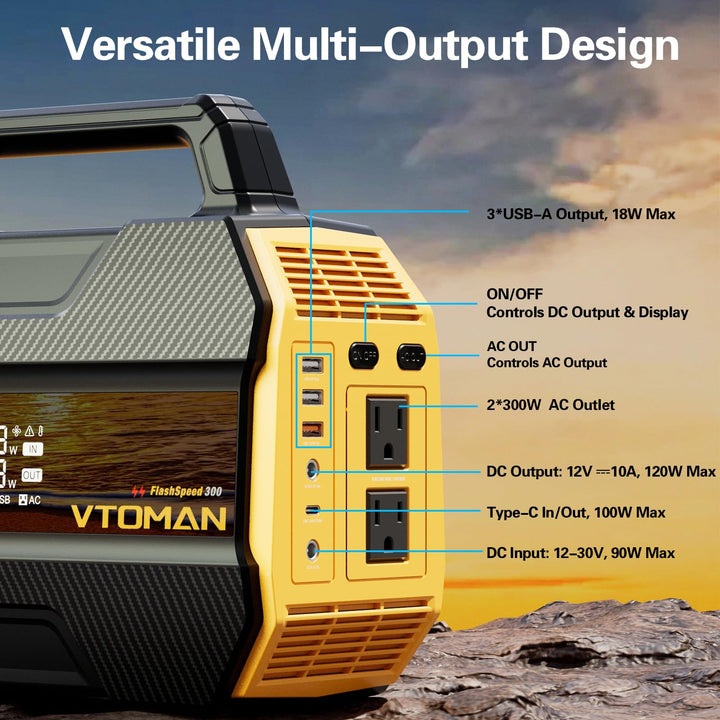 VTOMAN FlashSpeed 1000 Power Hub
