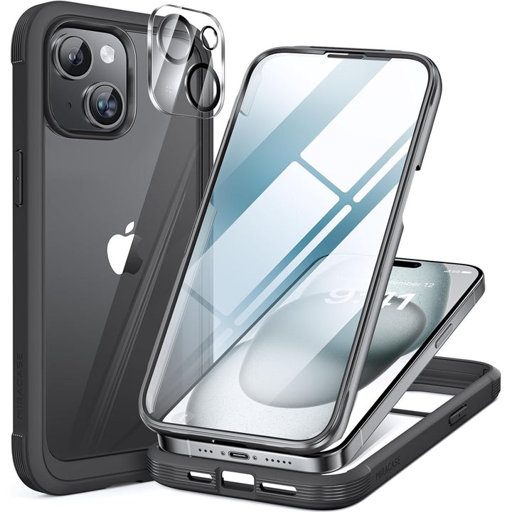 Miracase MagSafe Armor Case for iPhone 17 Pro Max Orange