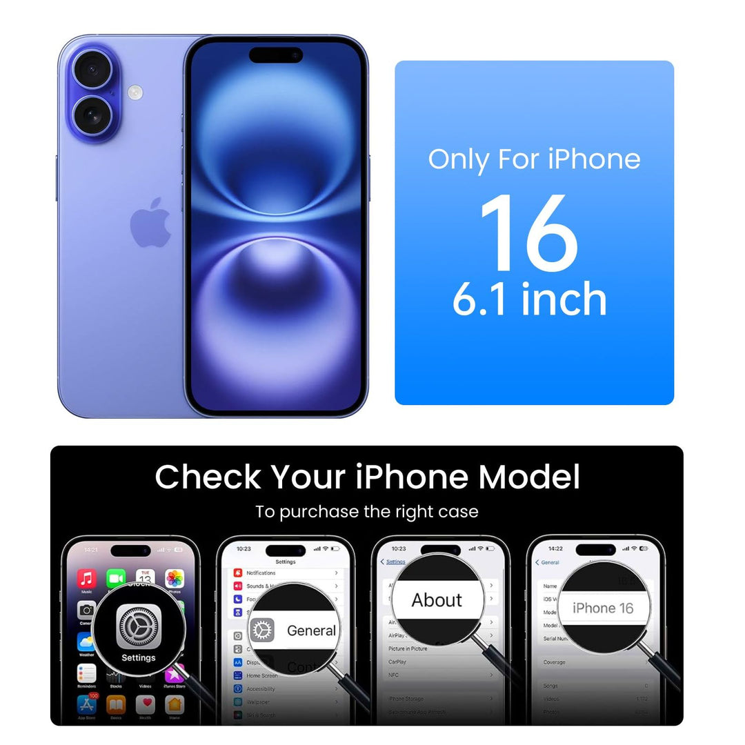 Mkeke Shield: Clear Military-Grade Case for iPhone 17