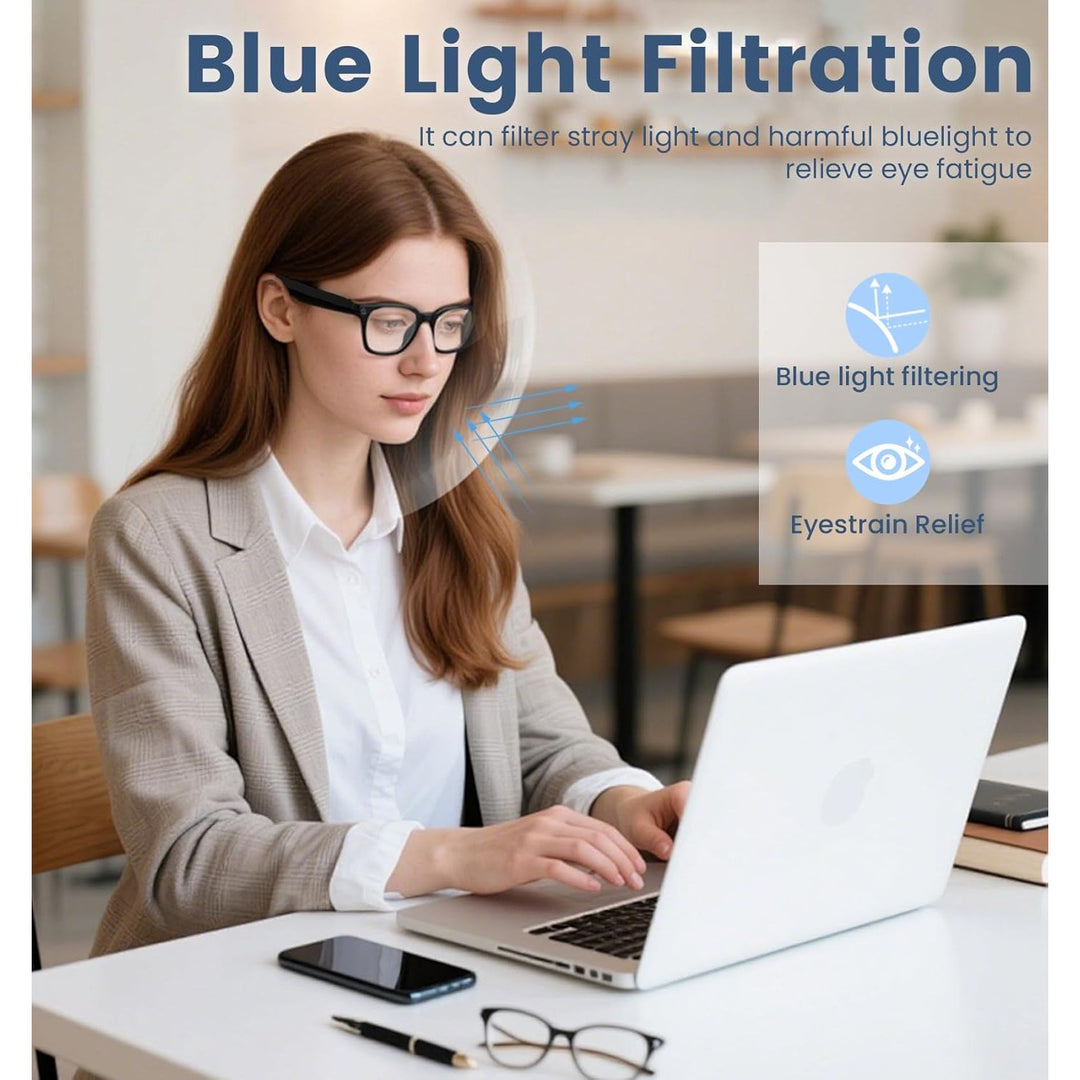 VisionMate 1080P: Smart Video Recording Glasses