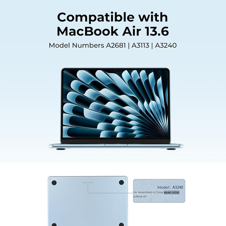 EooCoo Ultra Thin Midnight Armor for MacBook Air 13