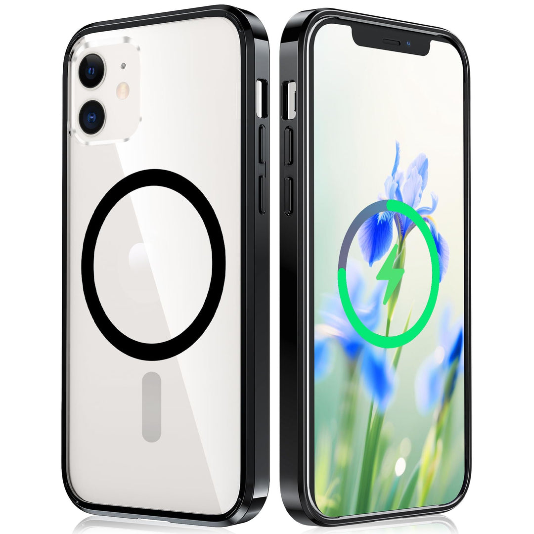 MaxGuard ClearShield: Magnetic Anti-Yellow iPhone Case