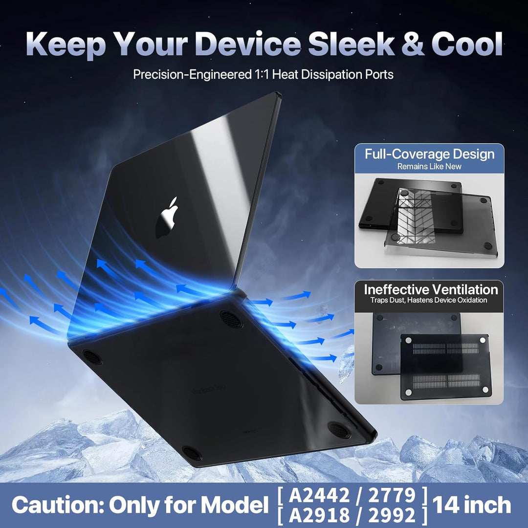 MacSafe Hard Shell Case - Crystal Clear