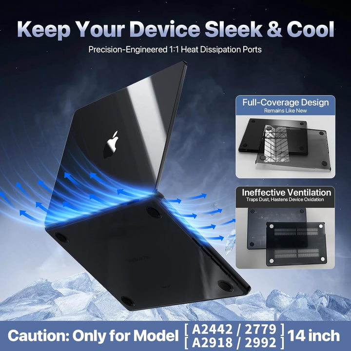 MacSafe Hard Shell Case - Crystal Clear