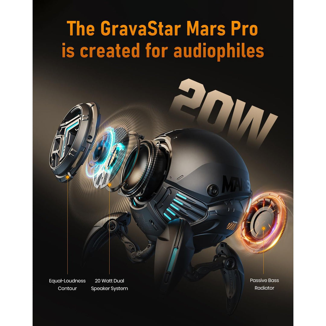 GravaStar Pro RGB Speaker - DOKUTRONIX
