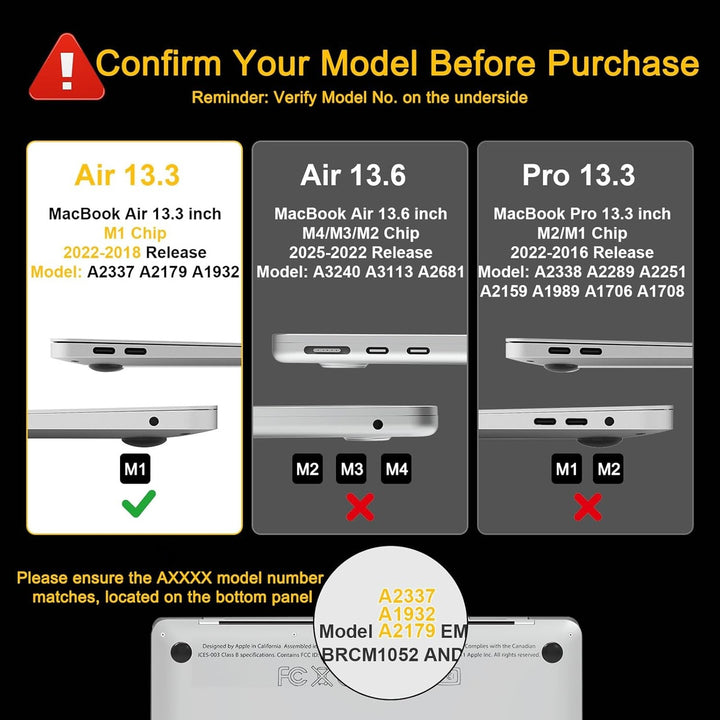Purple Marble MacBook Air Shell & Accessory Set