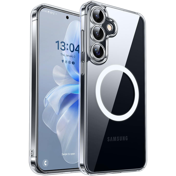 MagFlex Clear Case for Galaxy S25 Ultra with Kickstand - DOKUTRONIX