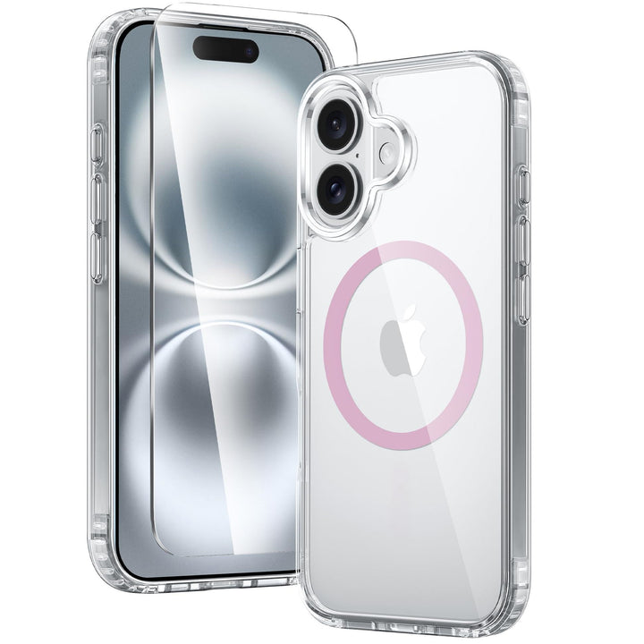 MaxGuard ClearShield: Magnetic Anti-Yellow iPhone Case