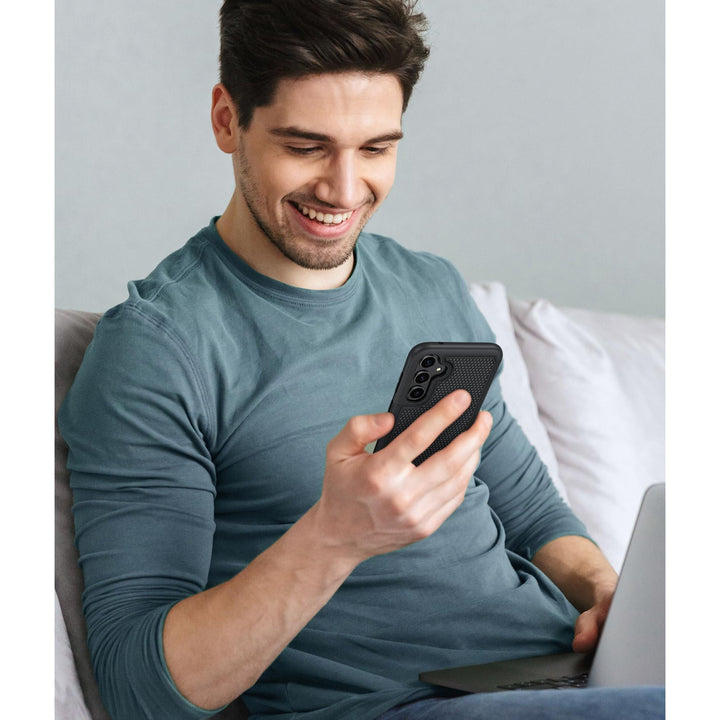 FNTCASE ArmorGuard A14 5G - Matte Black Shield - DOKUTRONIX