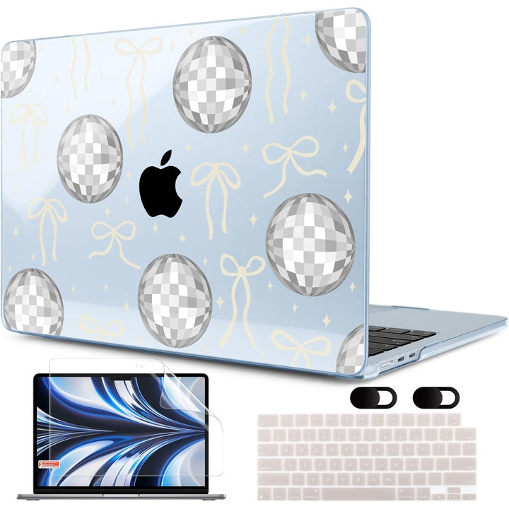 MEEgoodo Floral Hard Shell Case for MacBook Air 13