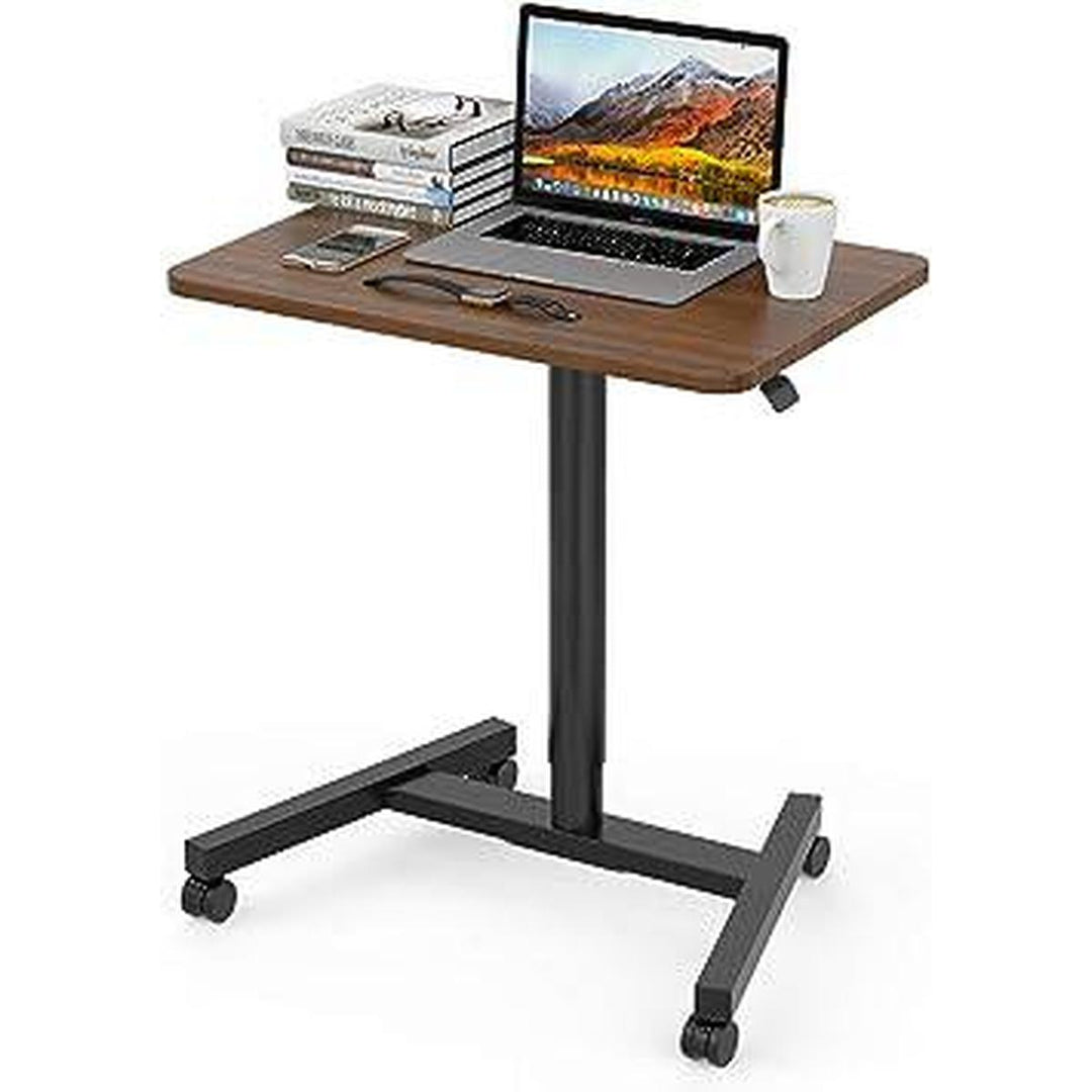 FlexiDesk 28: Adjustable Sit-Stand with Wheels - DOKUTRONIX