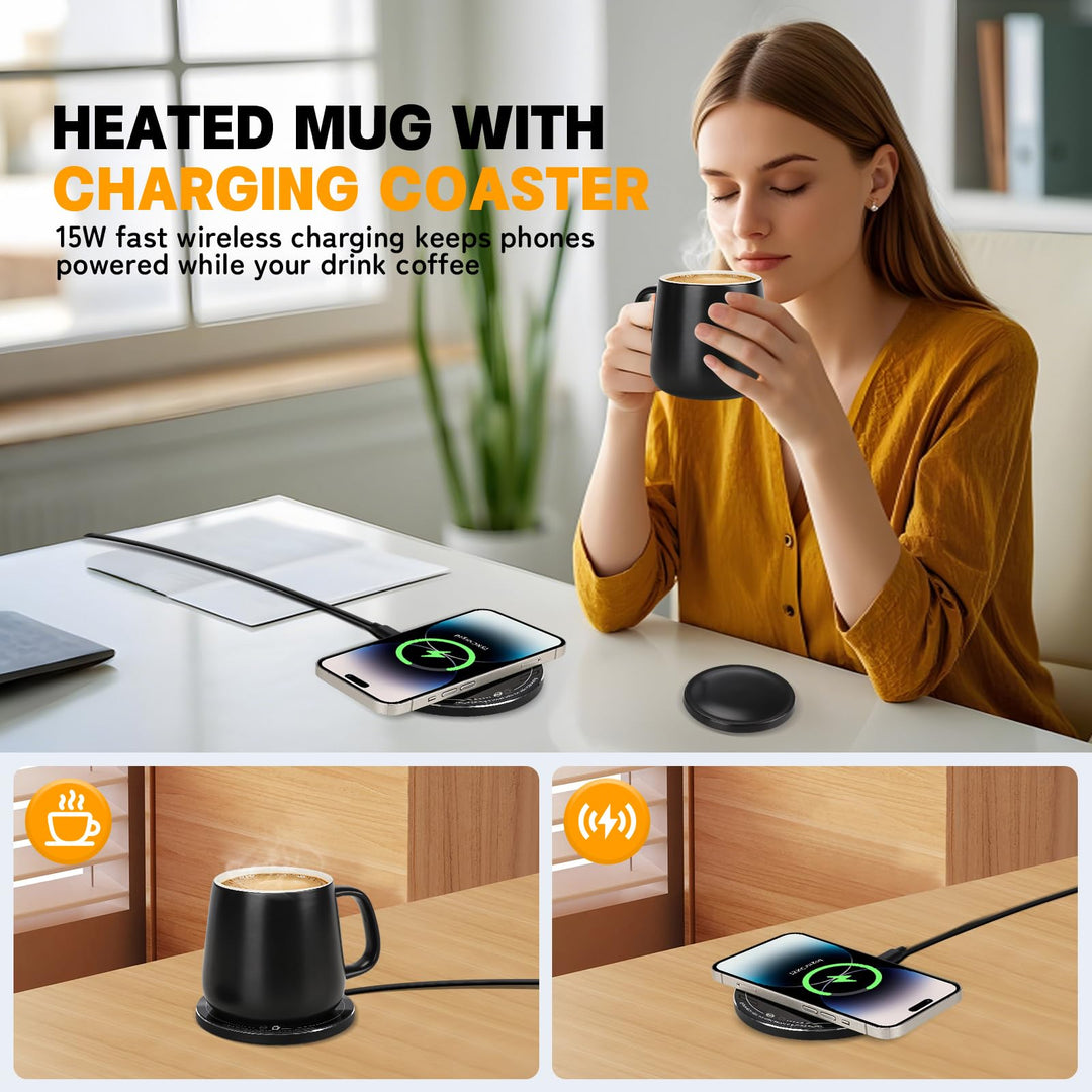 HotCharge Mug & Charger Combo