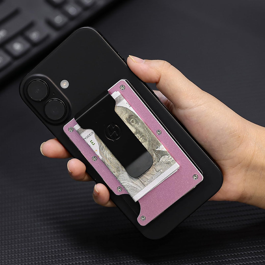 MagSafe Slim Wallet: RFID Metal Card Holder - DOKUTRONIX