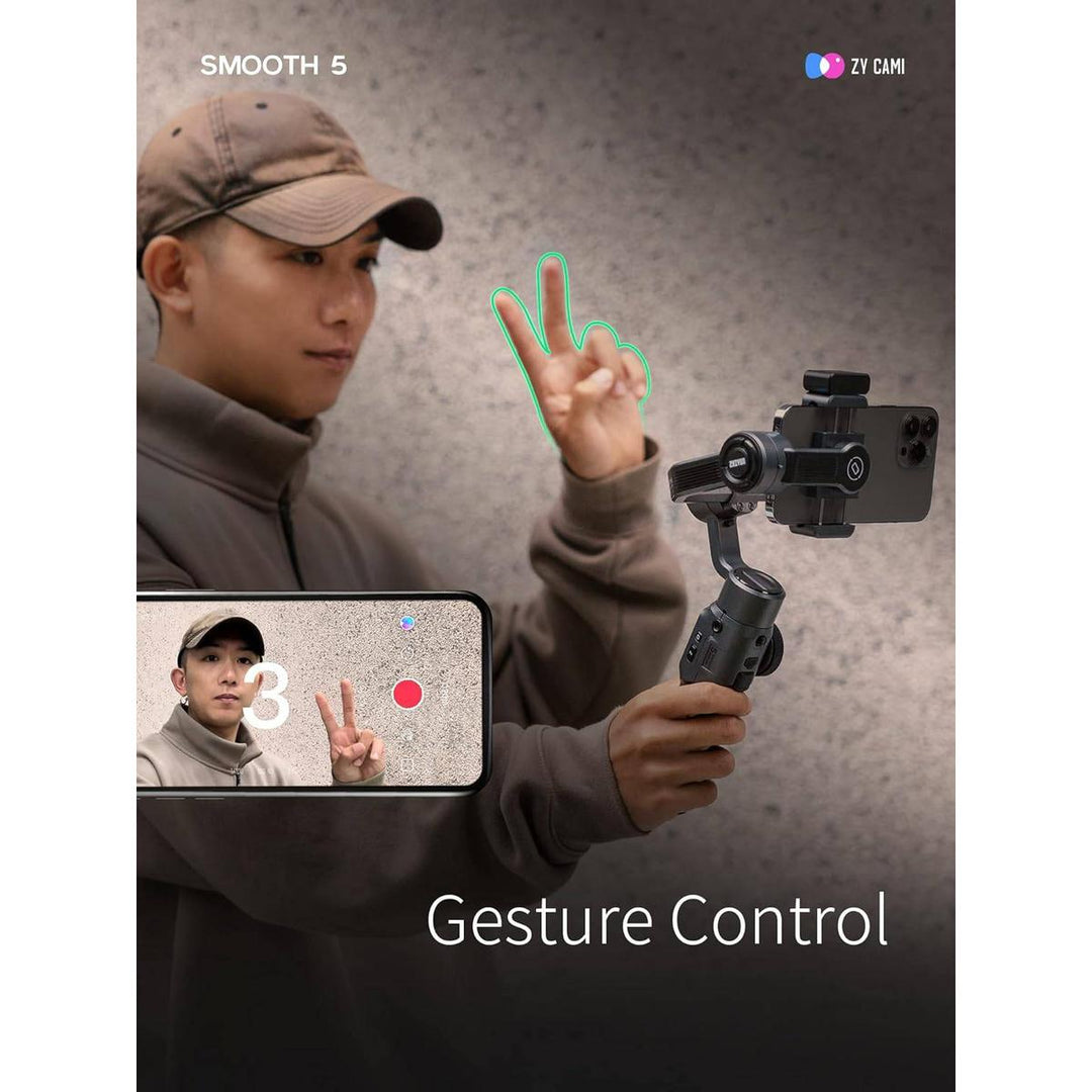 TrioTrack Pro: AI-Powered Gimbal Stabilizer - DOKUTRONIX
