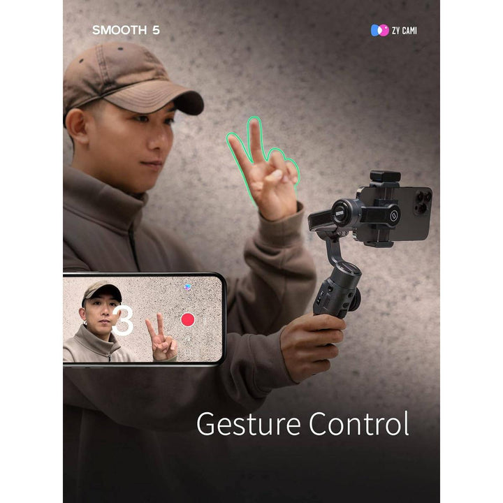 TrioTrack Pro: AI-Powered Gimbal Stabilizer - DOKUTRONIX