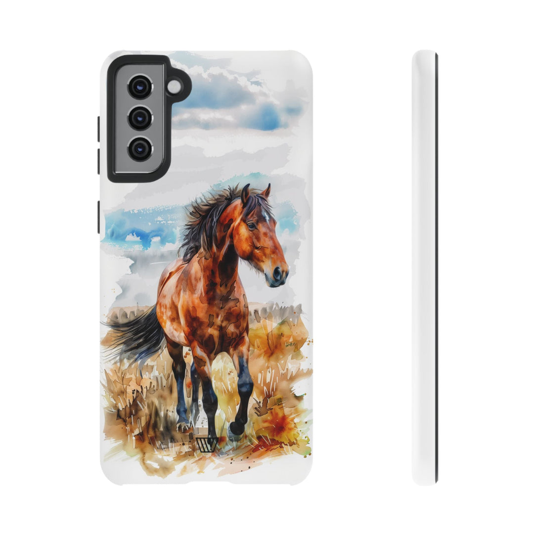 WATERCOLOR HORSE | Tough Phone Case
