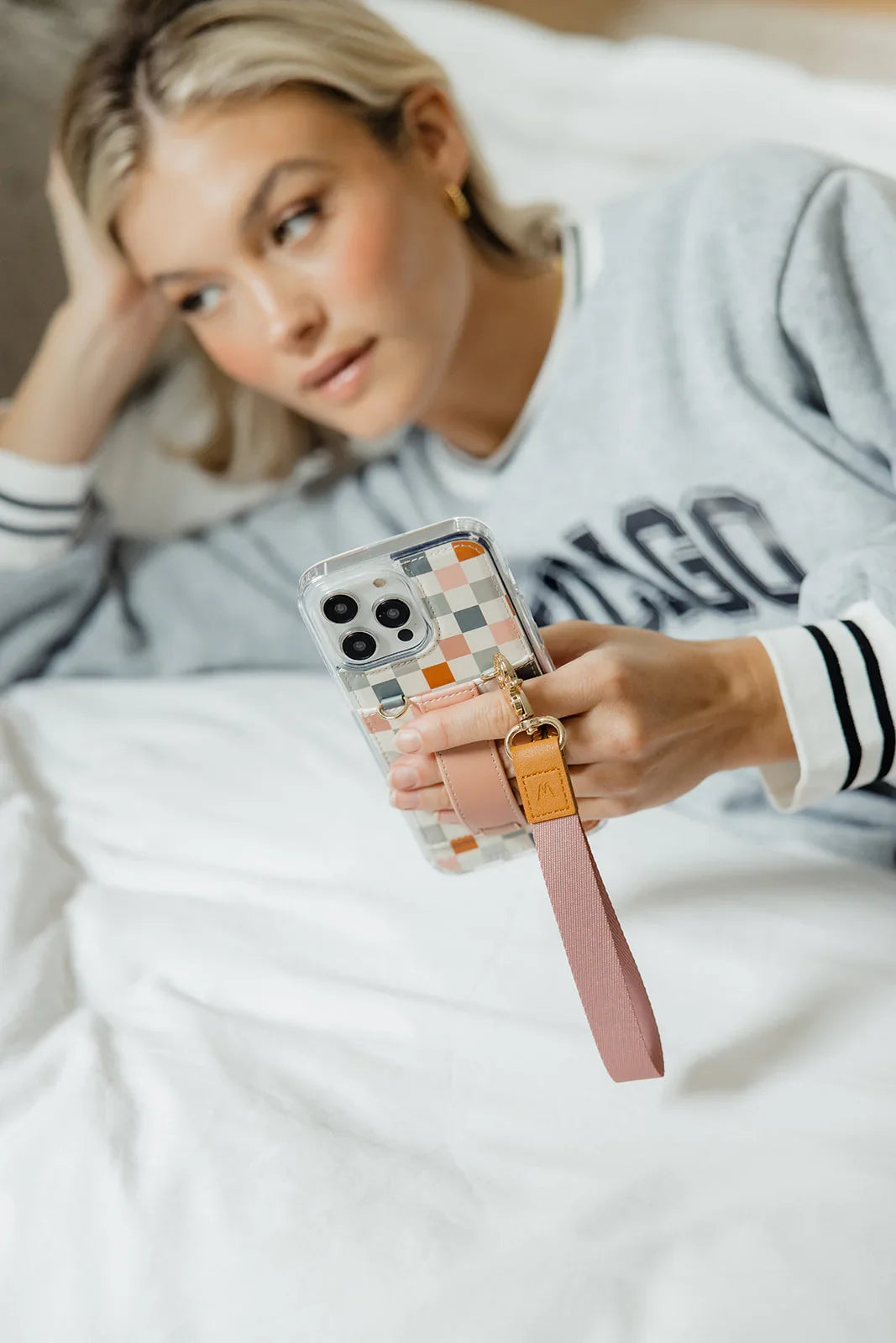 Pretty in Pink Wrist Lanyard