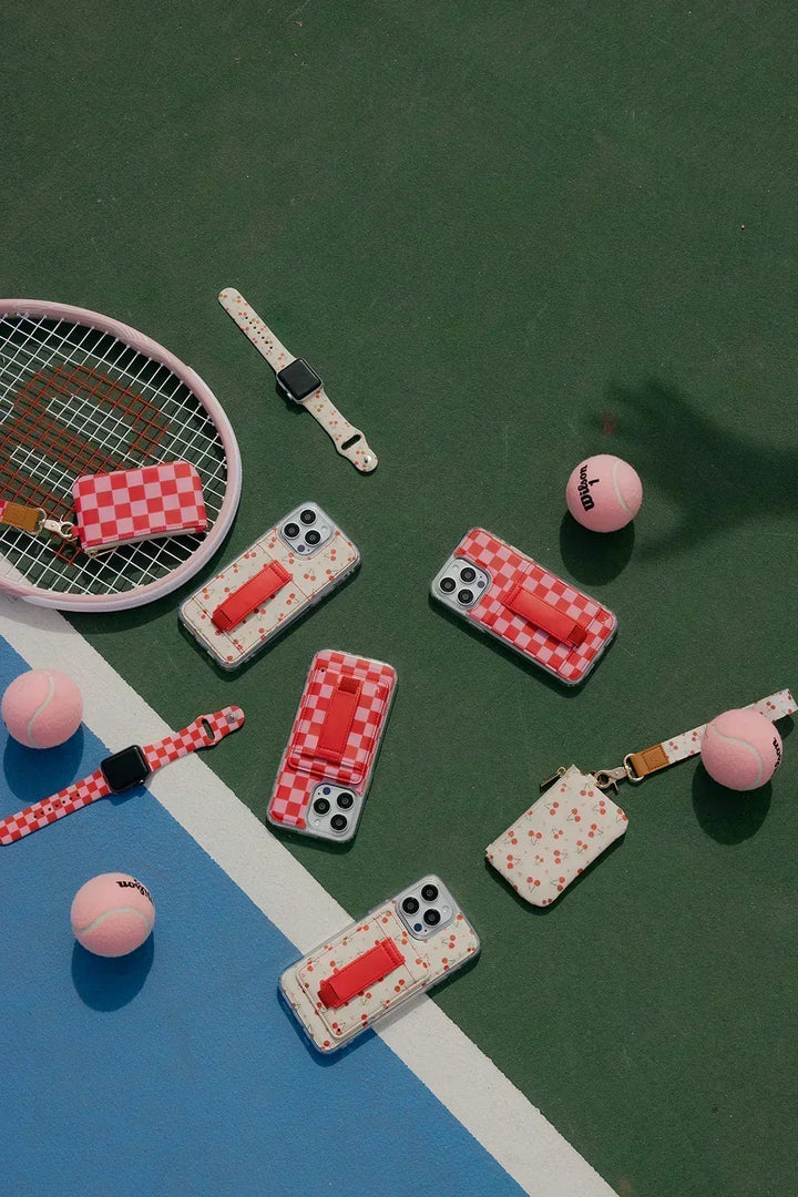 Raspberry Rush Small Zipper Pouch