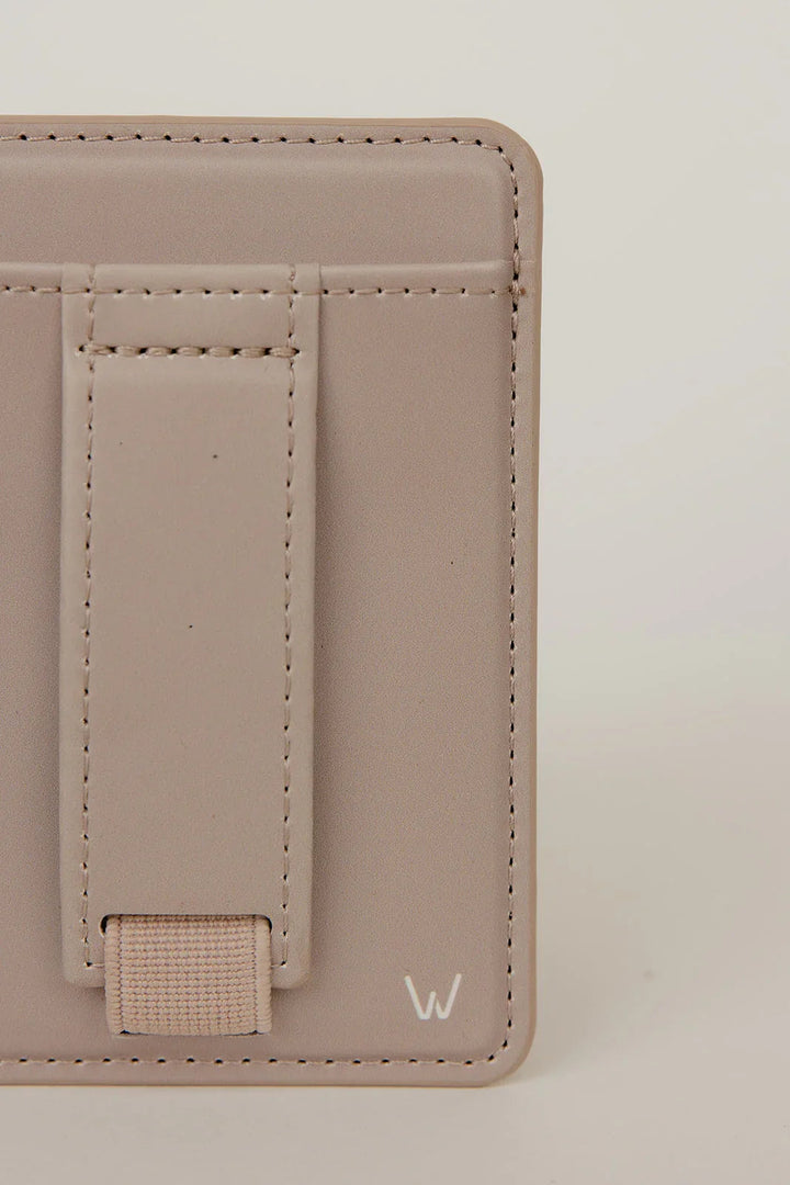 Almond Cream Magnetic Wallet