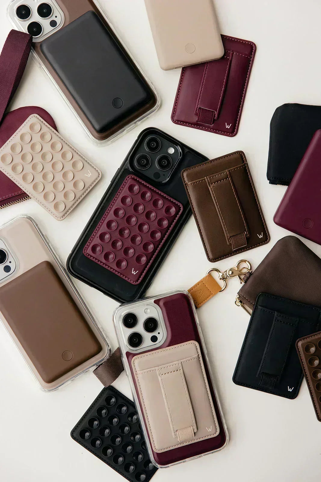 Merlot Truffle Magnetic Wallet