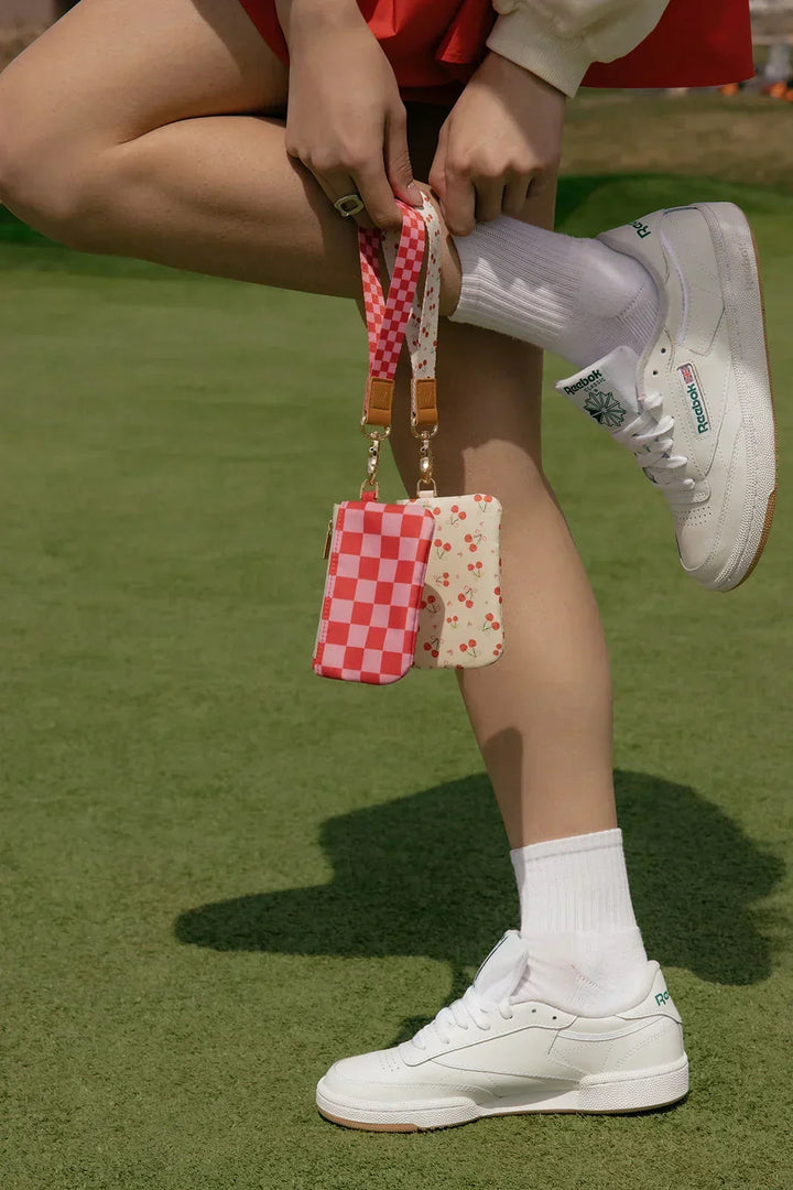 Raspberry Rush Small Zipper Pouch